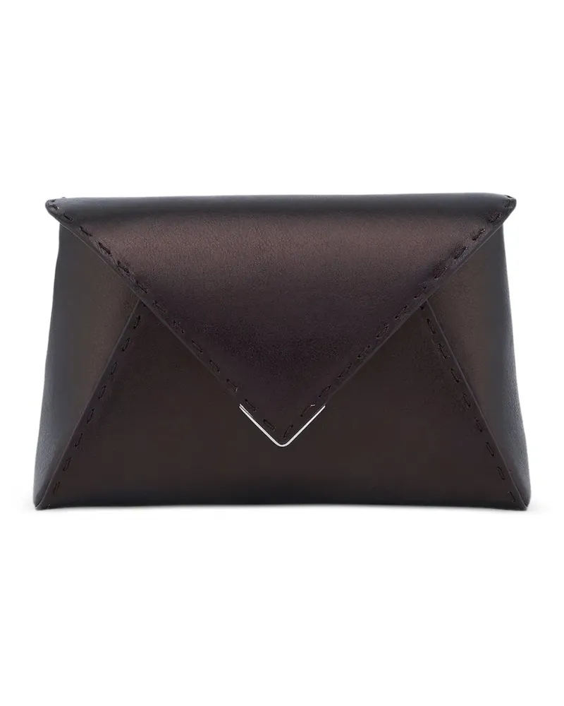 Tyler Ellis small Lee Pouchet leather clutch bag - Schwarz Schwarz