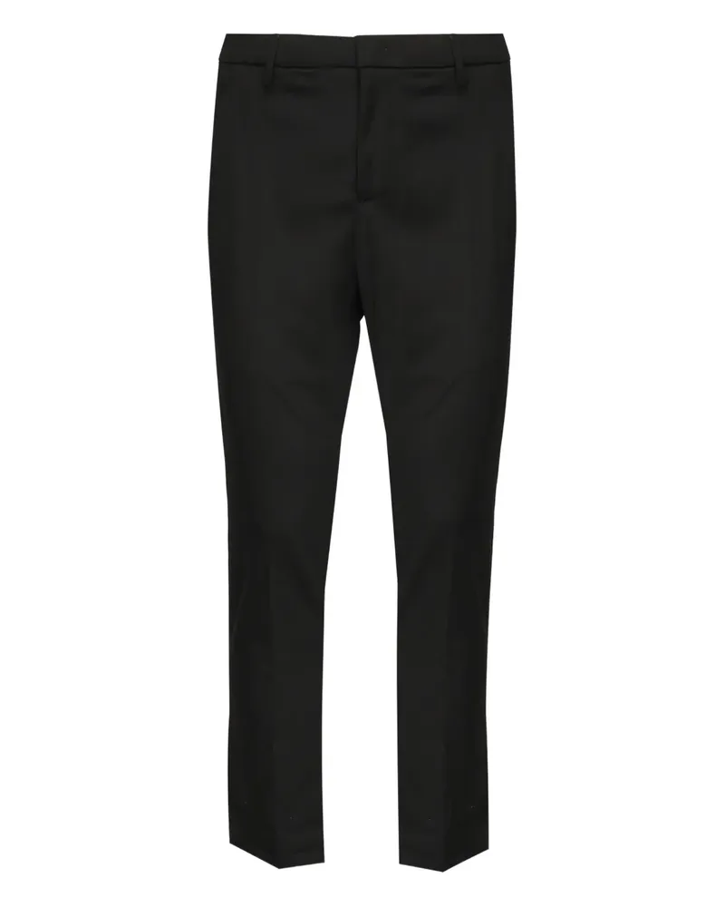 Dondup Hose mit Logo-Detail - Schwarz Schwarz