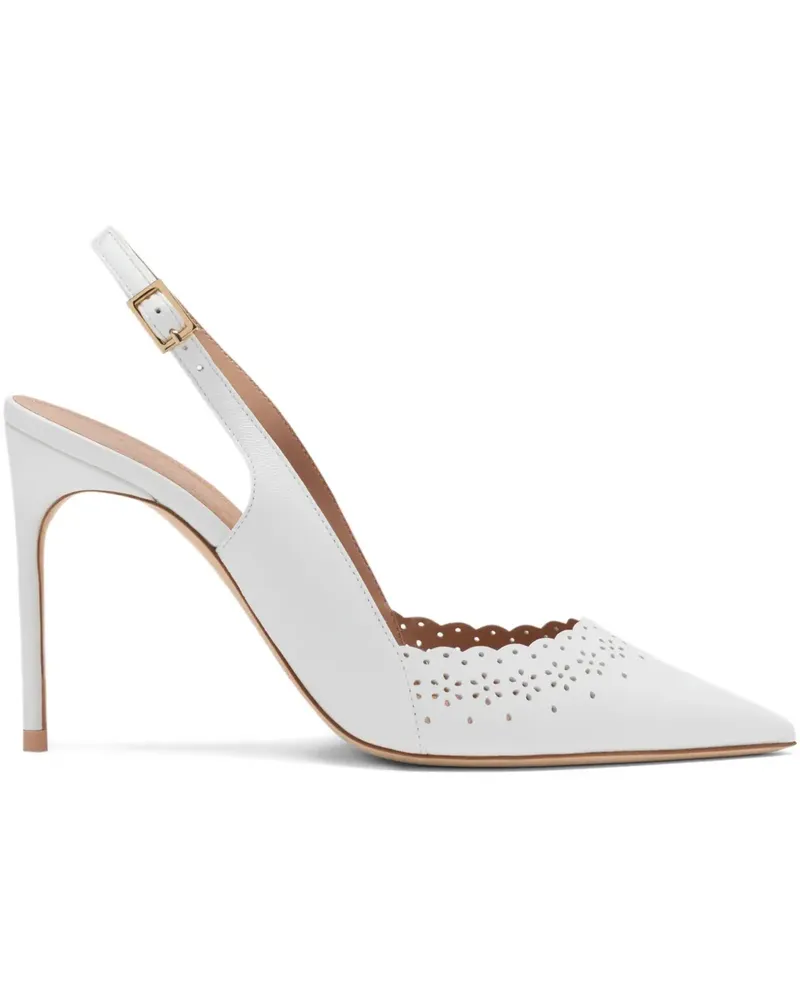 Malone Souliers Sunny Slingback-Pumps - Weiß Weiß