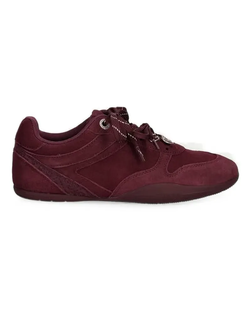 Guess Besar heart charm lace-up sneakers - Rot Rot