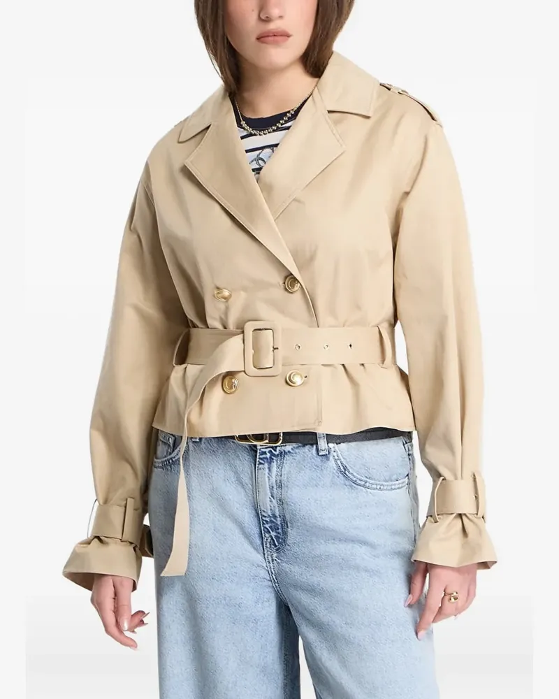 Guess Trenchcoat mit Gürtel - Nude Nude