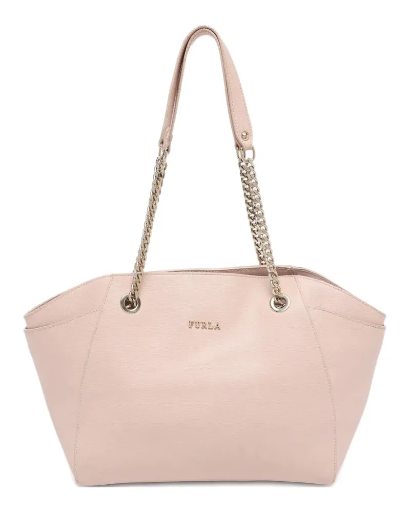 Furla Julia Tote Bag mit Kette - Rosa Rosa