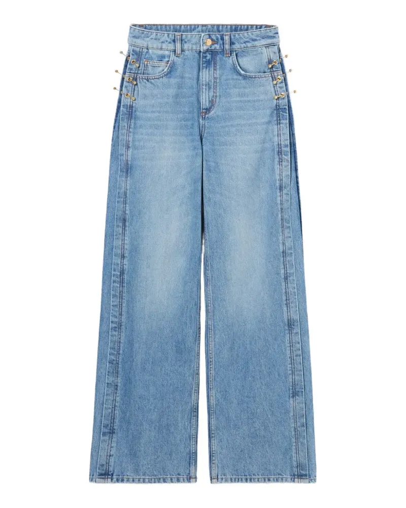 Claudie Pierlot Jeans aus Bio-Baumwolle - Blau Blau