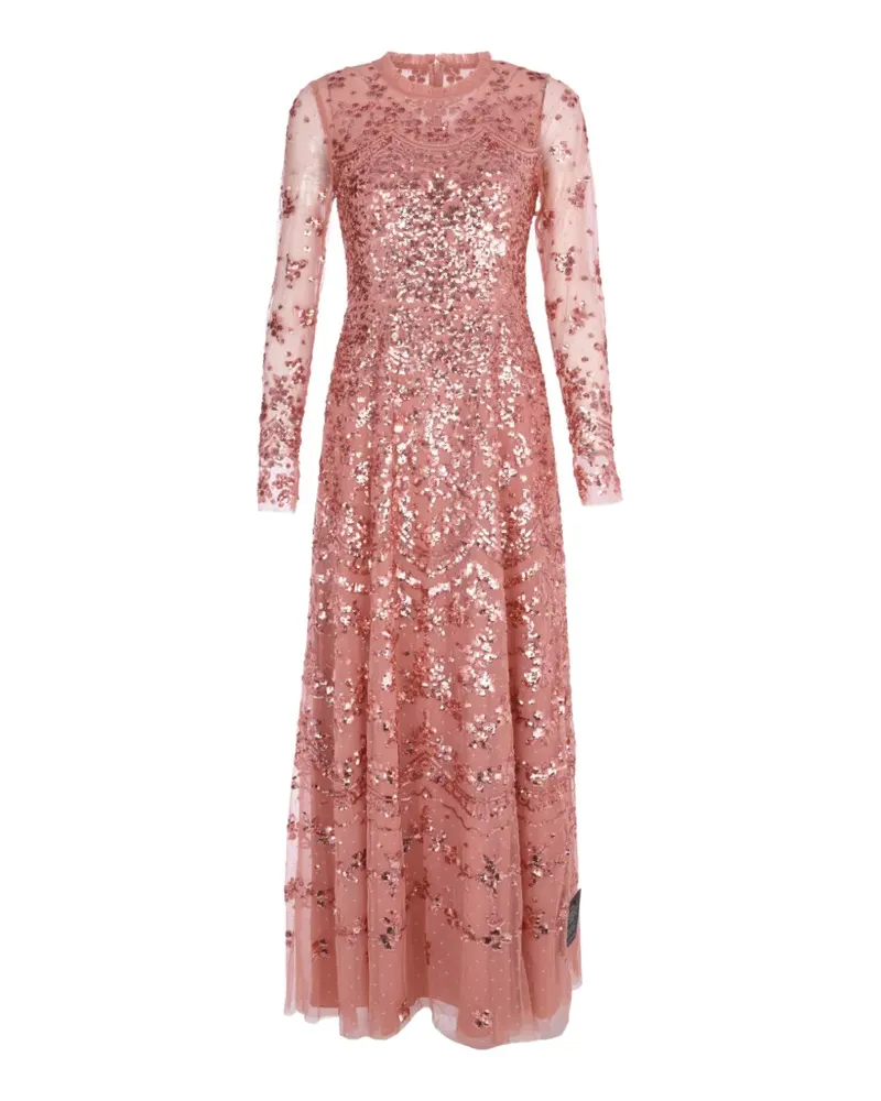 Needle & Thread Freya sequin-embellished gown - Rosa Rosa