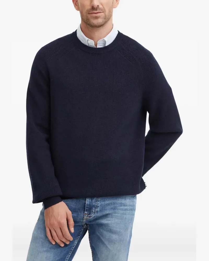 HUGO BOSS Pullover mit Raglanärmeln - Blau Blau