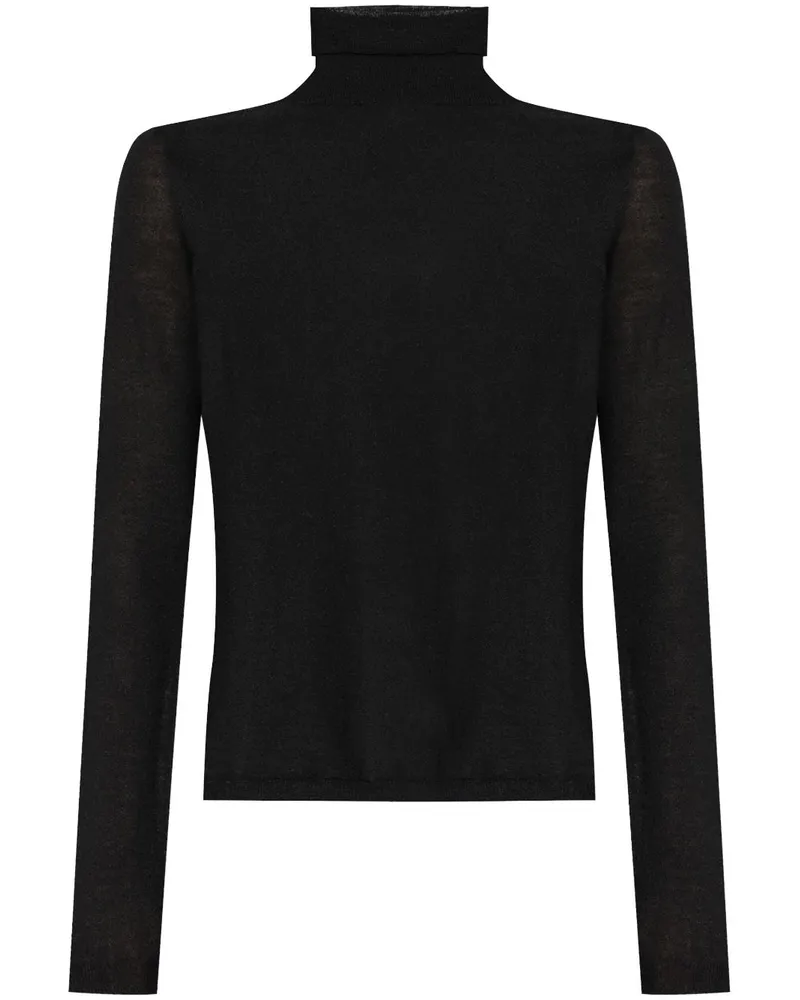 Fabiana Filippi Pullover mit Rollkragen - Schwarz Schwarz
