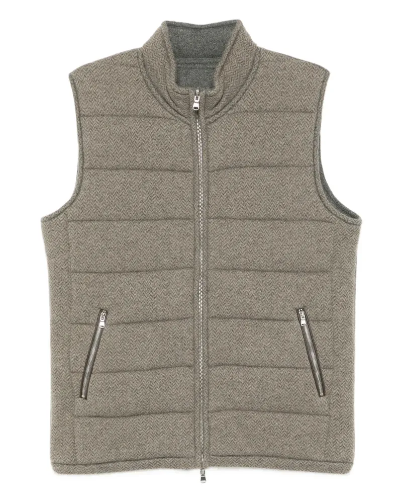 N.Peal Mall Weste - Braun Braun