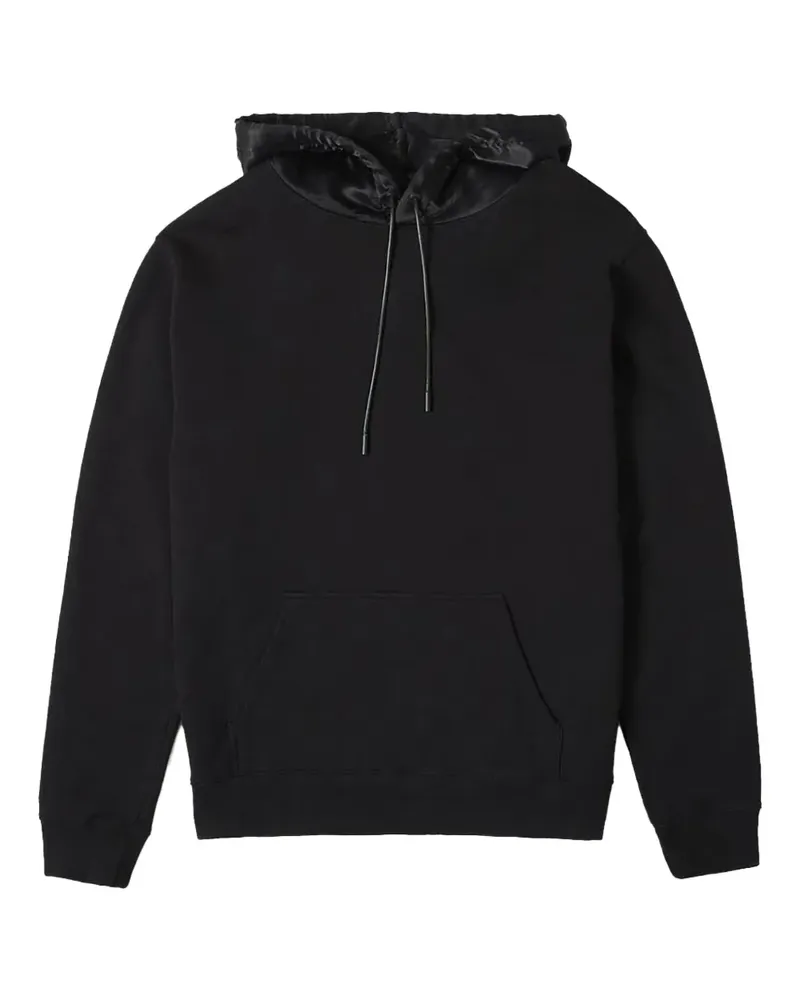 RTA silk-lined hoodie - Schwarz Schwarz