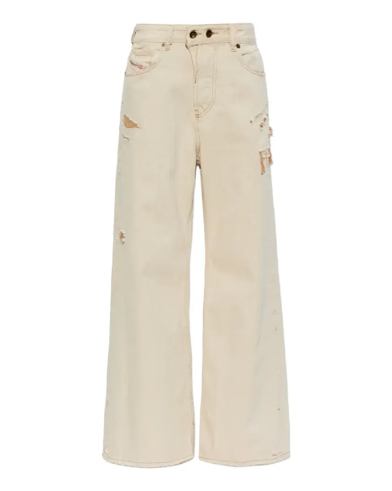 Diesel 1996 D-Sire-Yu Jeans im Distressed-Look - Nude Nude