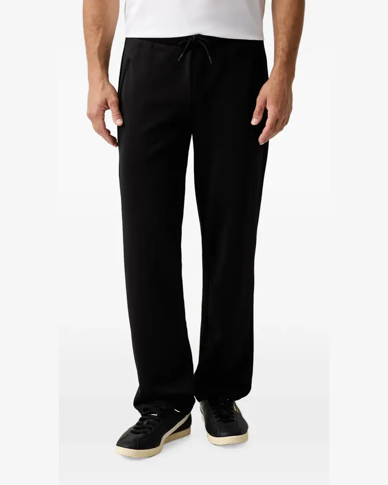 EA7 Jogginghose mit Logo-Schild - Schwarz Schwarz