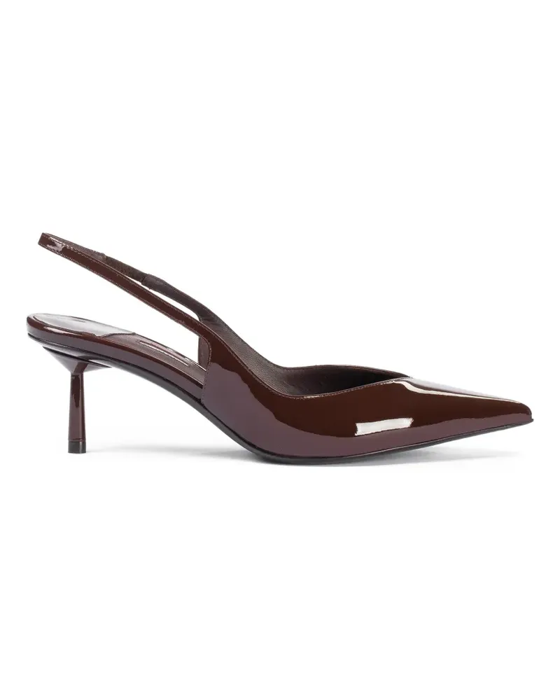Le Silla Vivienne slingback patent leather pumps - Braun Braun