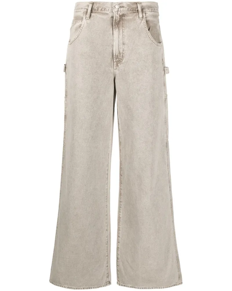 AGOLDE Jeans mit weitem Bein - Grau Grau