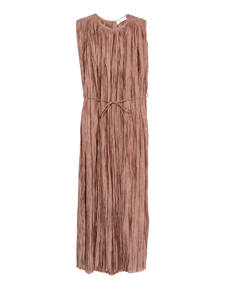 Roberto Collina ruched tie dress - Braun Braun