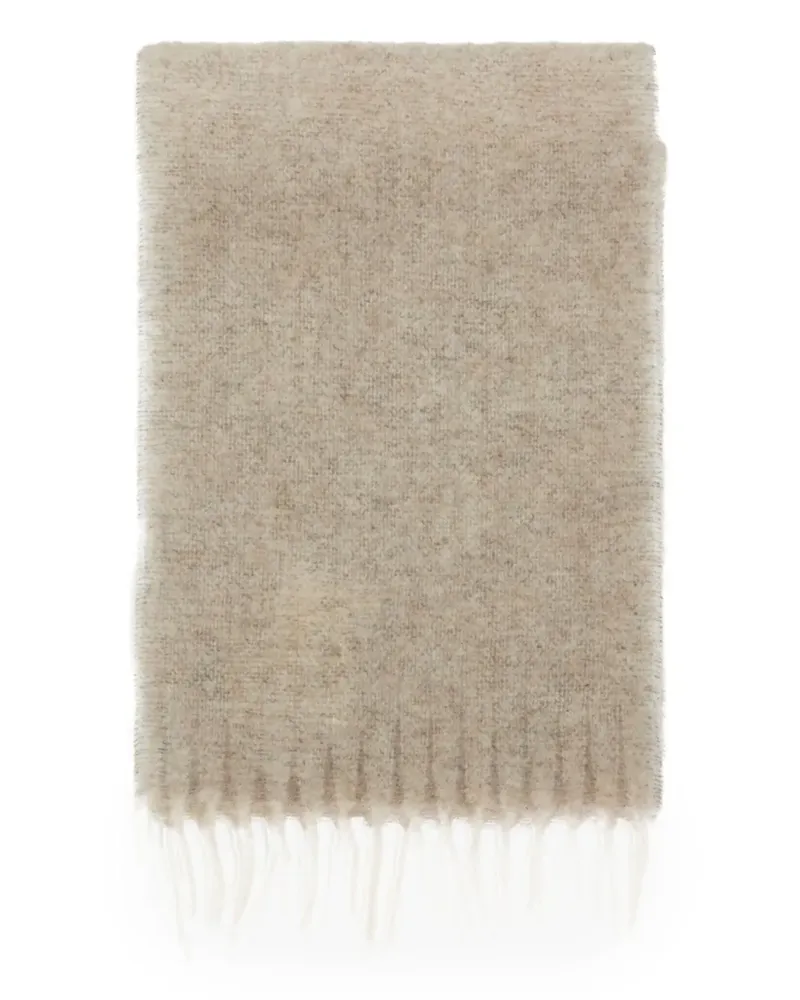 NN 07 fringed scarf - Nude Nude