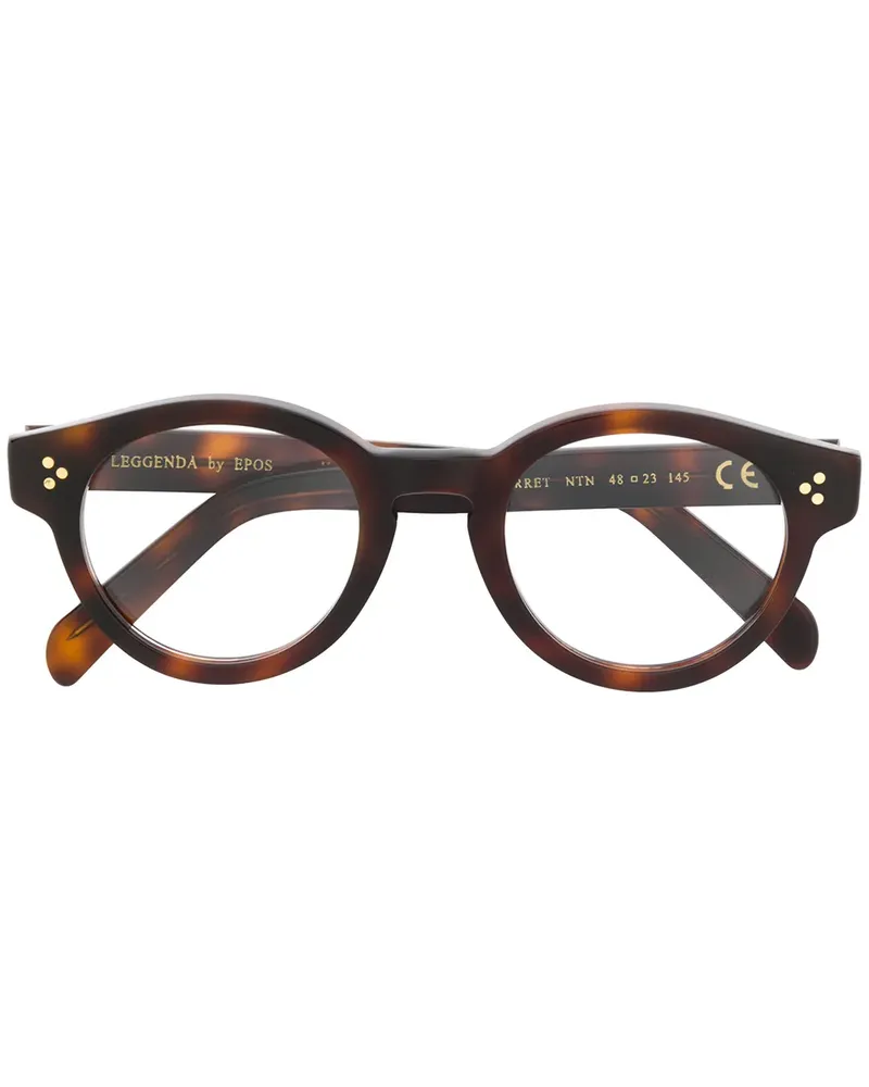 EPOS Runde 'Garret' Brille - Braun Braun