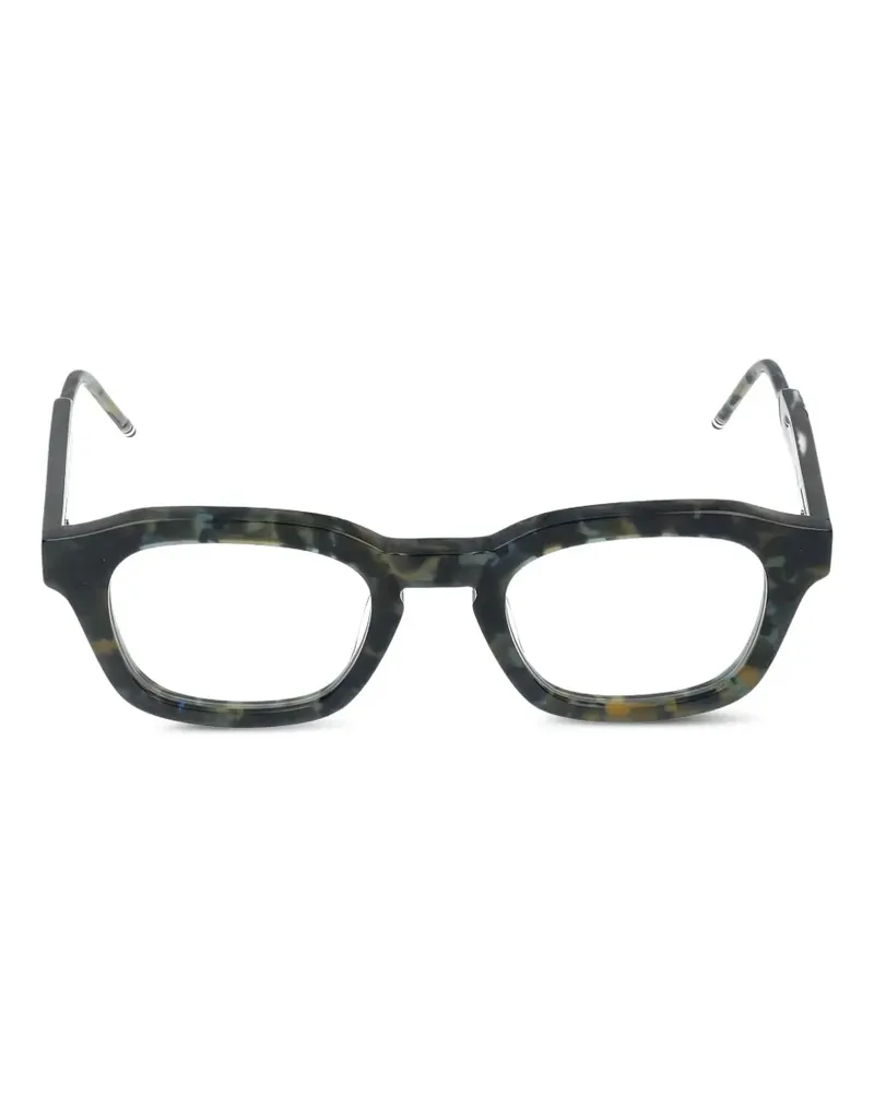 Thom Browne Brille in Schildpattoptik - Blau Blau