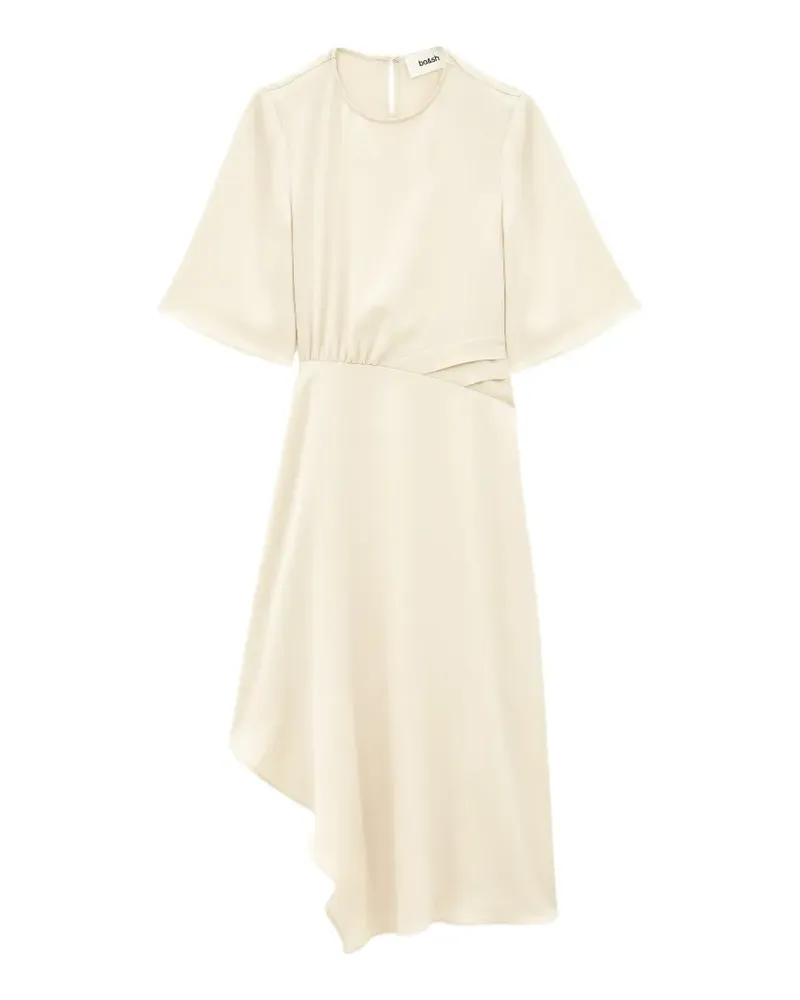 ba&sh Asymmetrisches Wila Midikleid - Nude Nude