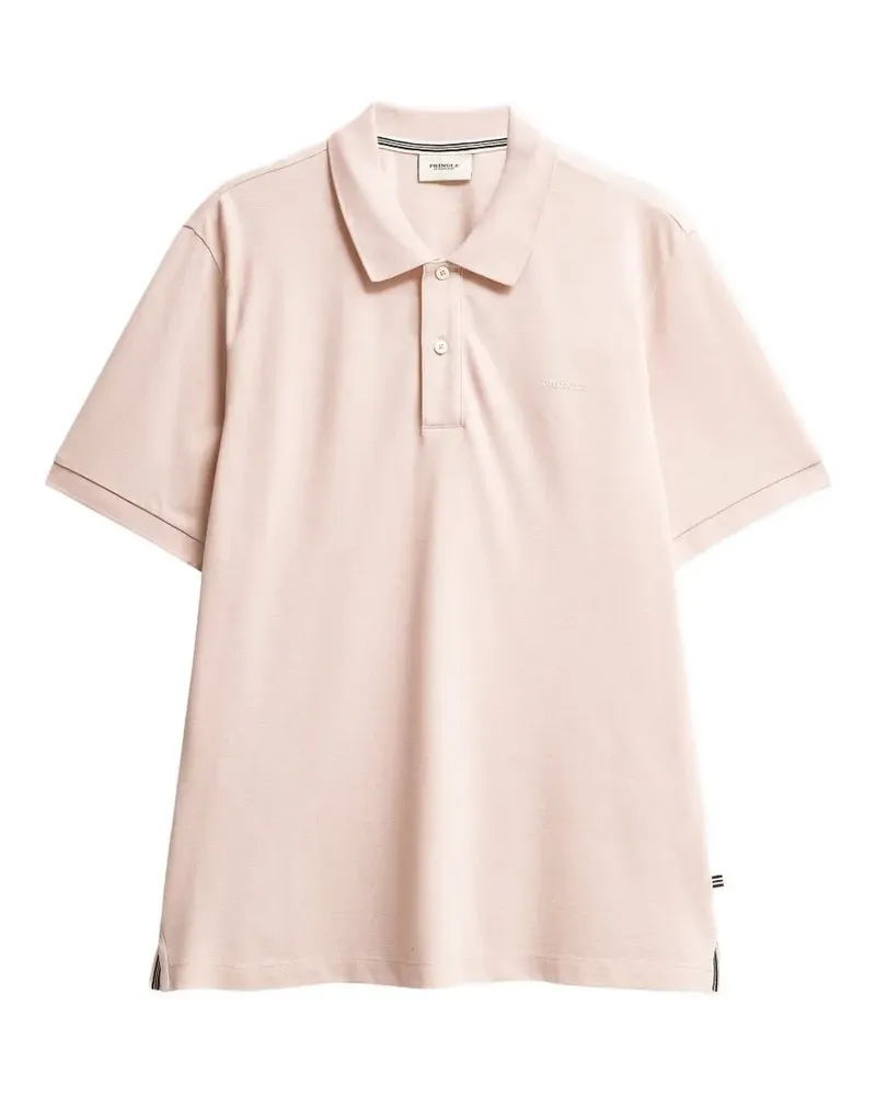 Pringle of Scotland piqué-knit polo shirt - Rosa Rosa