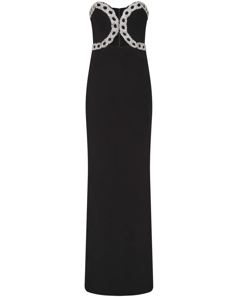 Rebecca Vallance Celinda Abendkleid - Schwarz Schwarz