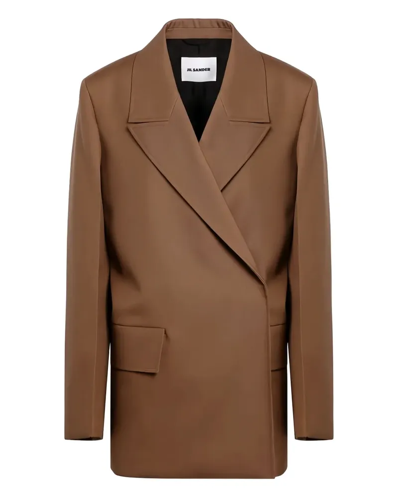 Jil Sander Klassisches Sakko - Braun Braun