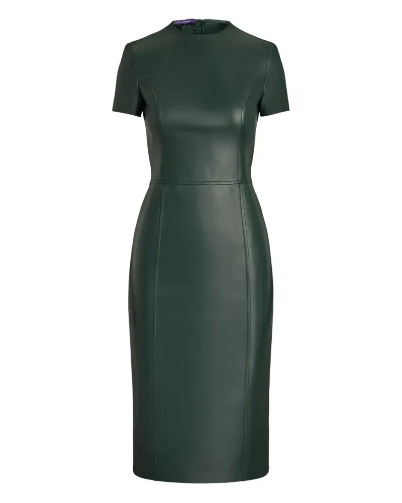 Ralph Lauren Kurzärmeliges Kleid mit Gürtel - Grün Grün