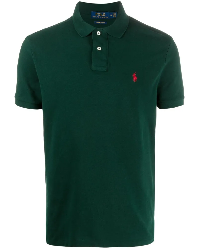 Ralph Lauren Poloshirt aus Pikee - Grün Grün