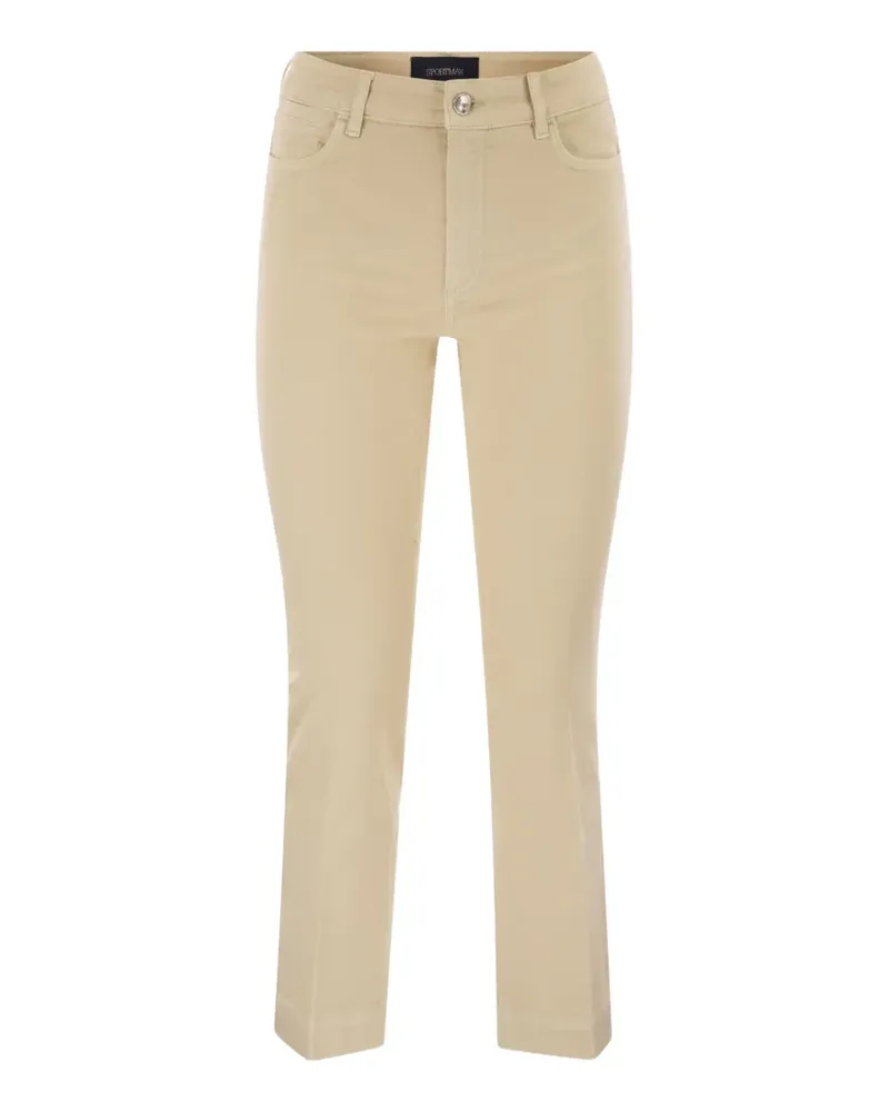 SPORTMAX Ausgestellte Enna Hose - Nude Nude