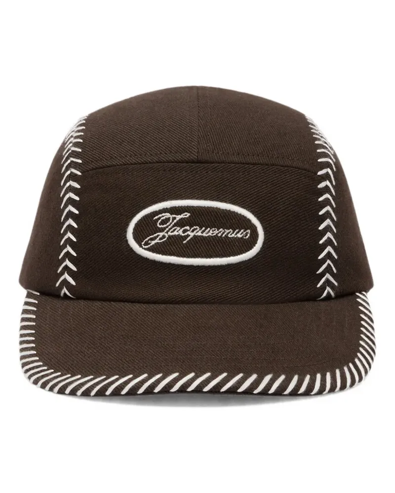 Jacquemus Casco Baseballkappe - Braun Braun