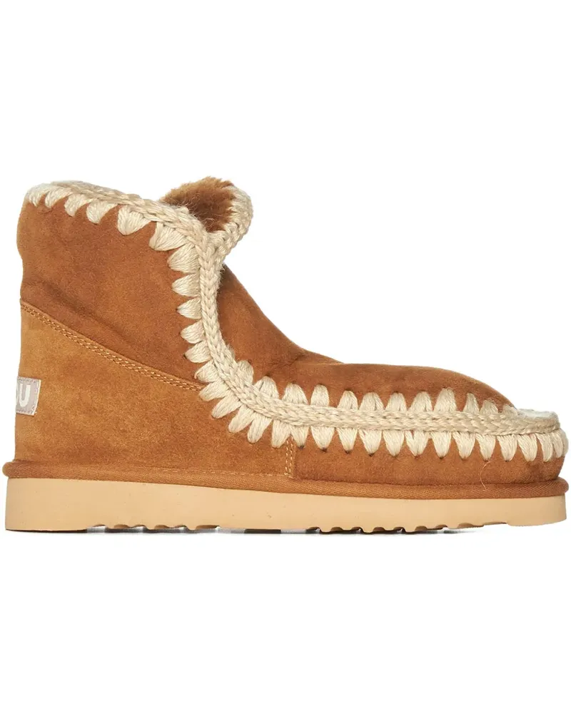 Mou Eskimo 18 Brandy stitching Boots - Braun Braun