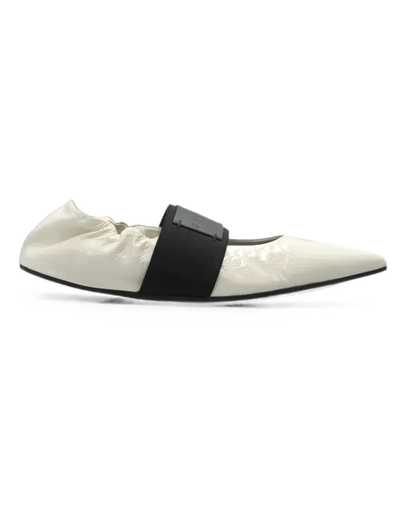 Givenchy Crush pointed-toe ballet flats - Nude Nude