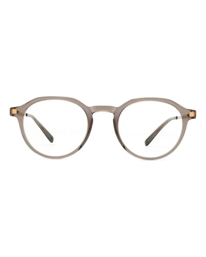 Mykita Saga Brille mit rundem Gestell - Grau Grau