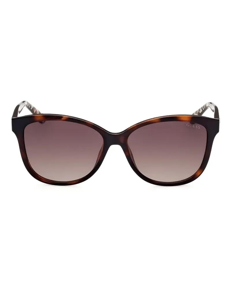 Guess tortoiseshell-effect cat-eye sunglasses - Braun Braun