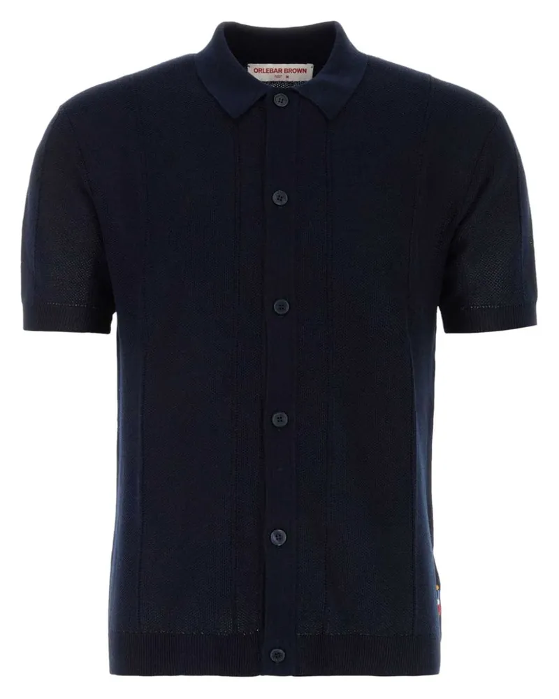 Orlebar Brown Tiernan Hemd - Blau Blau