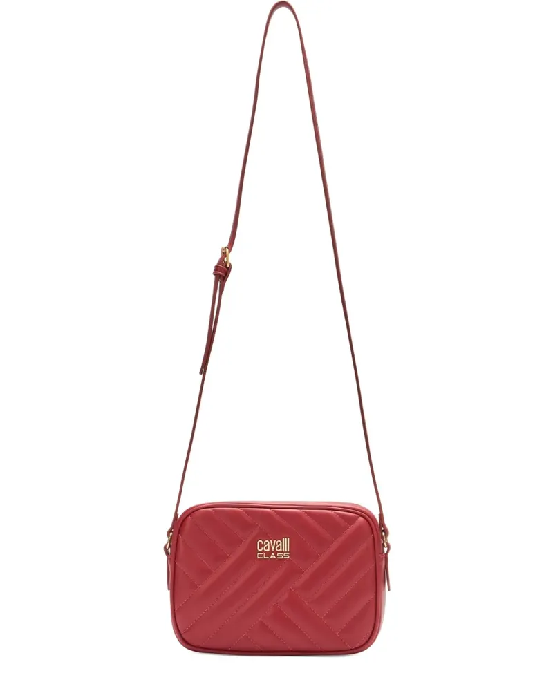 Roberto Cavalli Gesteppte Schultertasche - Rot Rot
