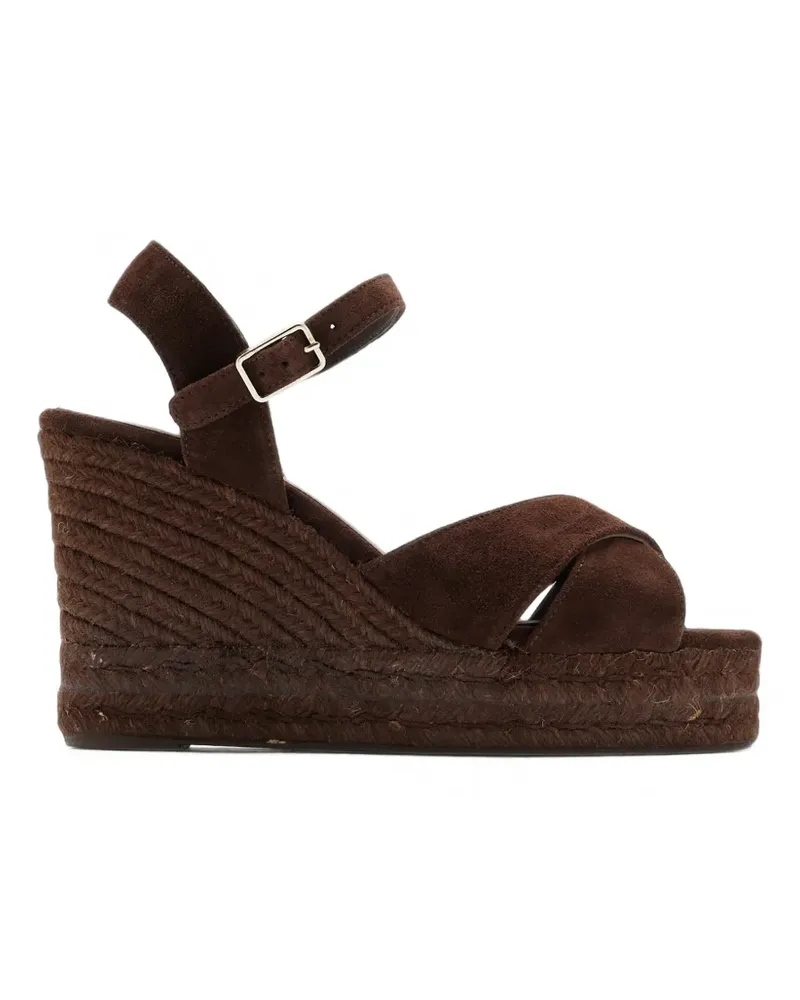 Castañer Blaudell suede espadrilles - Braun Braun