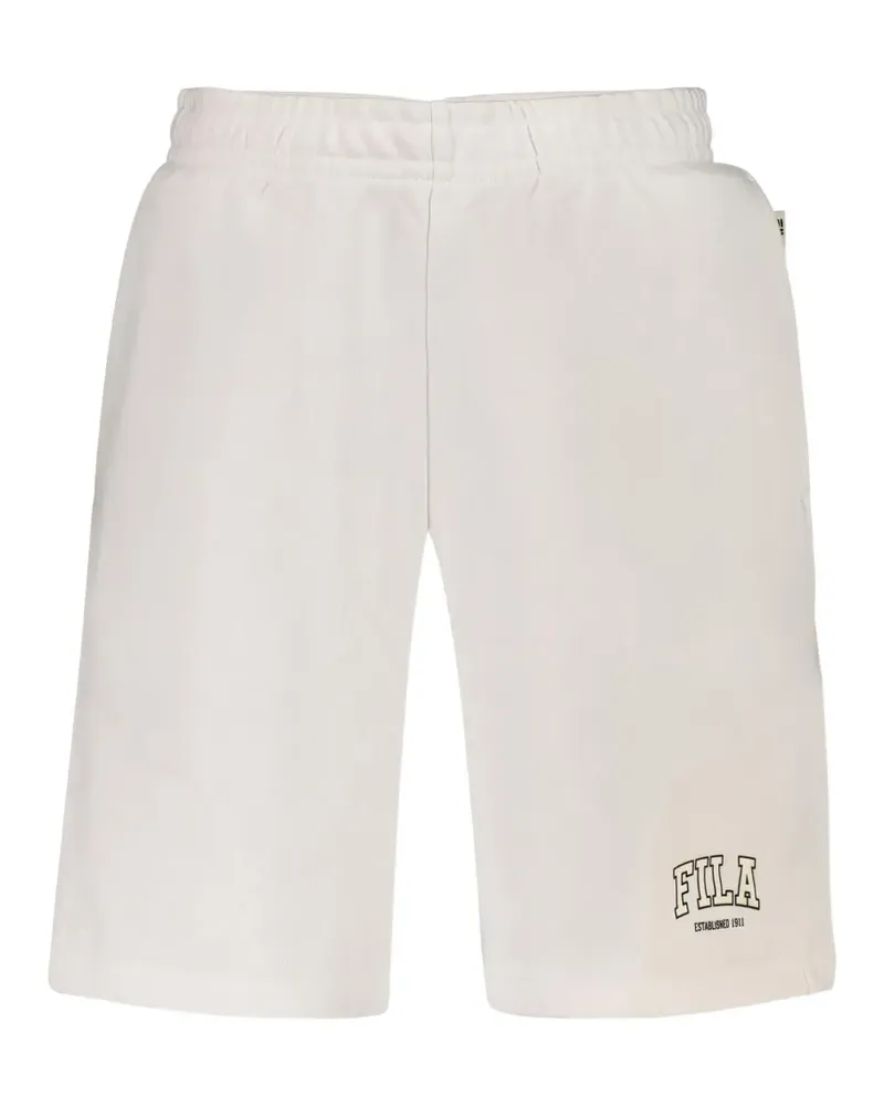 Fila Shorts mit Kordelzug - Weiß Weiß