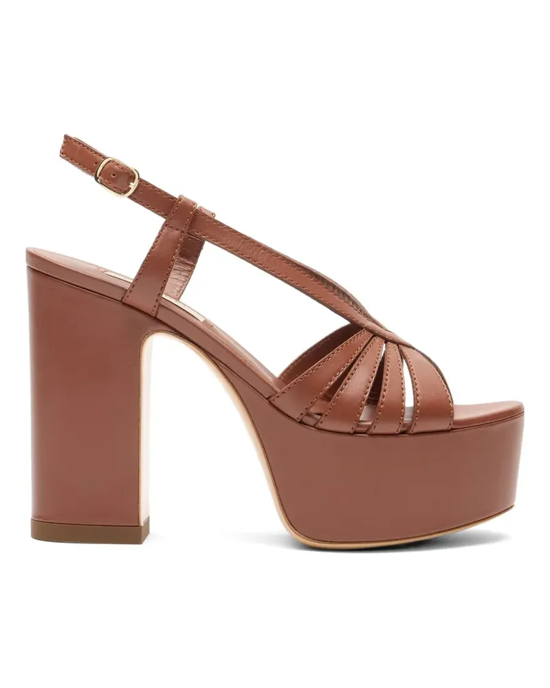 Casadei Elsa platform sandals - Braun Braun
