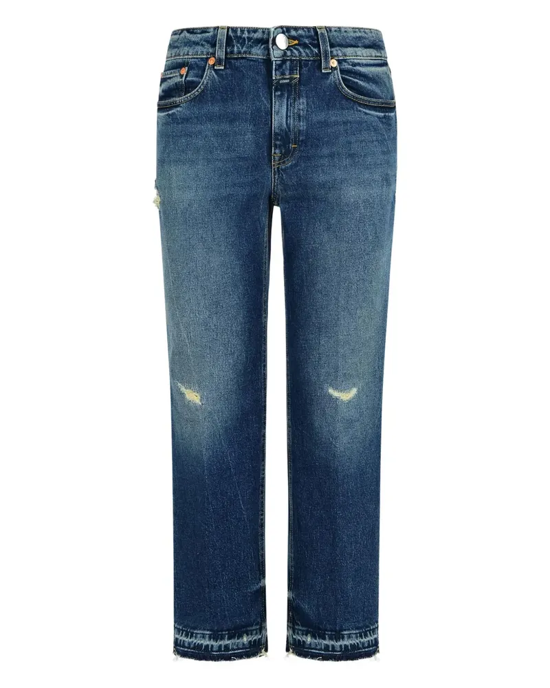 Closed Ausgefranste Milo Jeans im Distressed-Look - Blau Blau