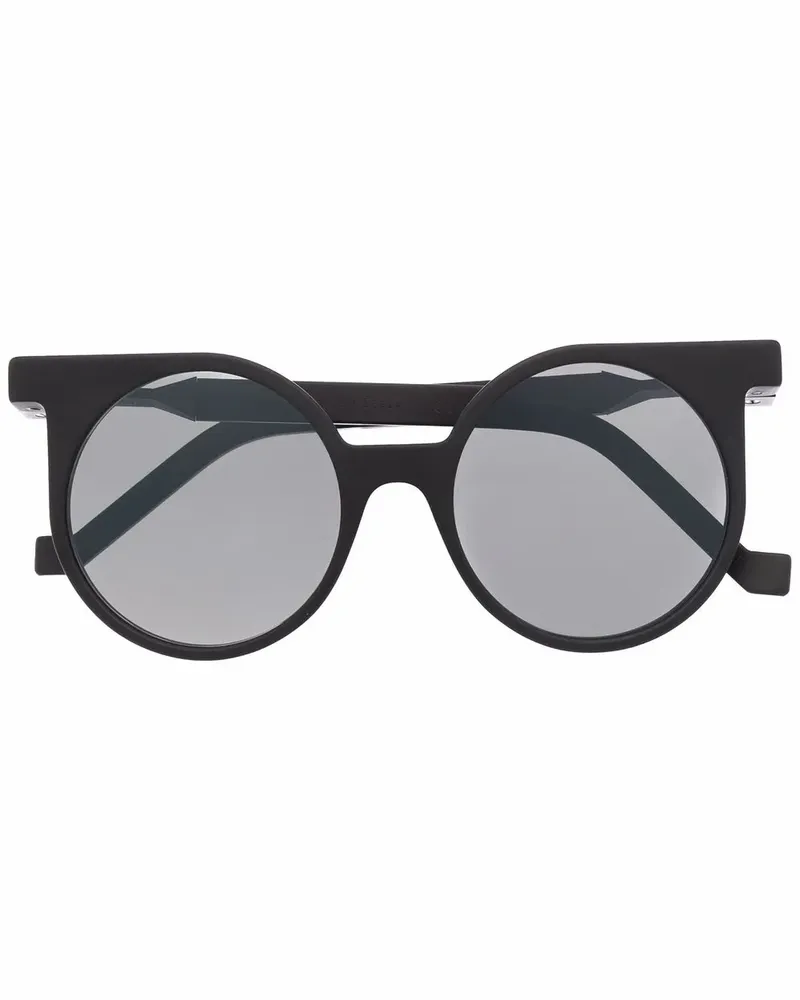 VAVA EYEWEAR Sonnenbrille mit rundem Gestell - Schwarz Schwarz