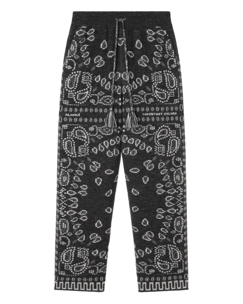 Alanui Hose aus Bandana-Jacquard - Grau Grau