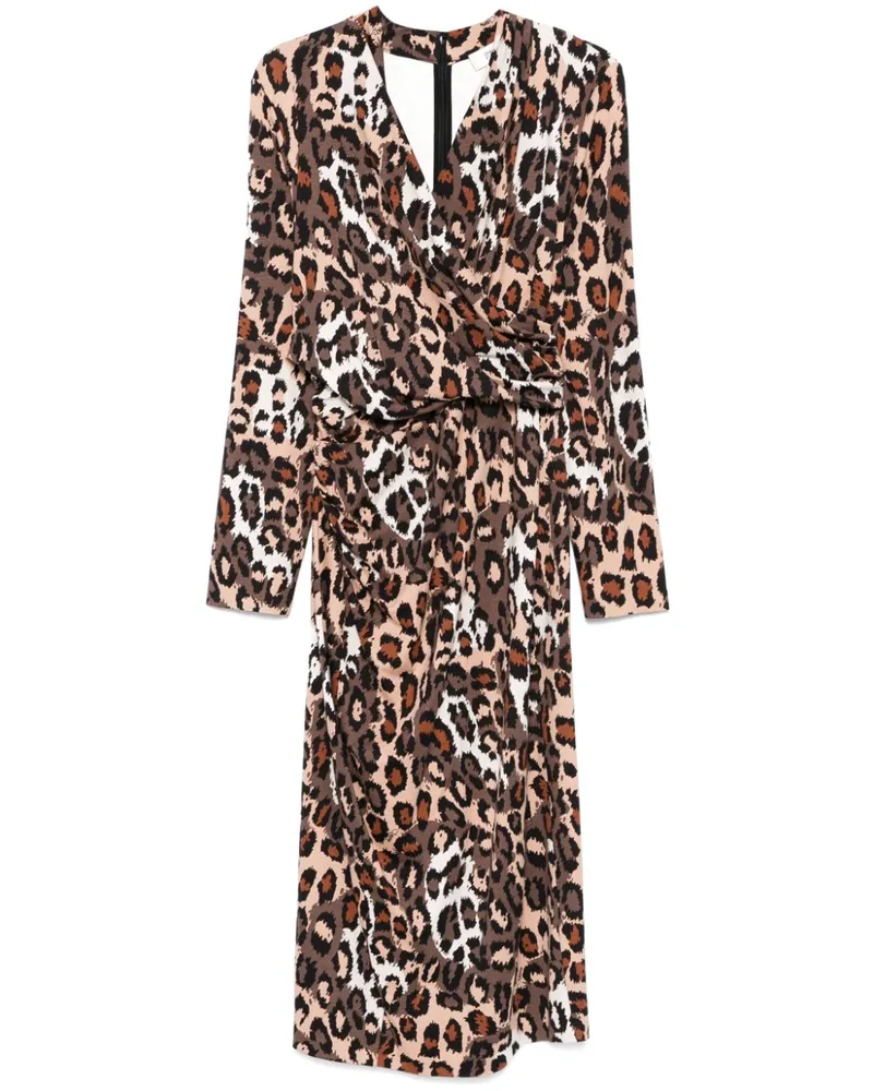 Diane von Furstenberg Barlow Midikleid - Nude Nude