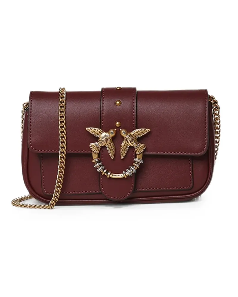 Pinko Love Birds shoulder bag - Rot Rot