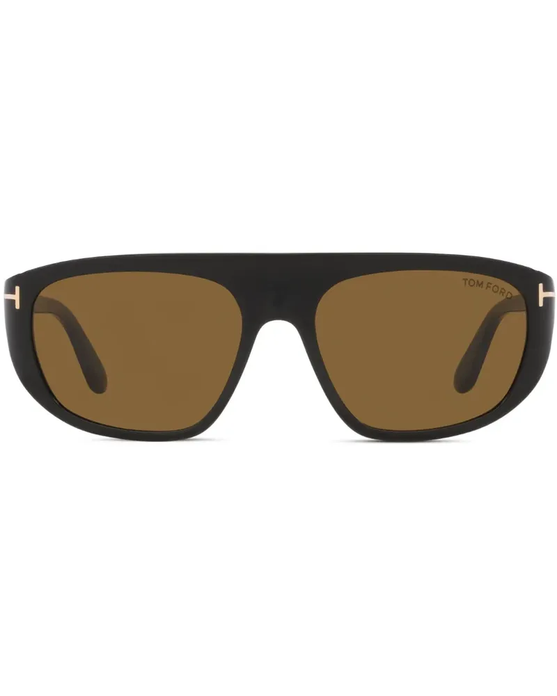 Tom Ford Edward Sonnenbrille - Schwarz Schwarz