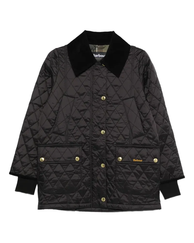 Barbour Gesteppte Corinne Jacke - Schwarz Schwarz