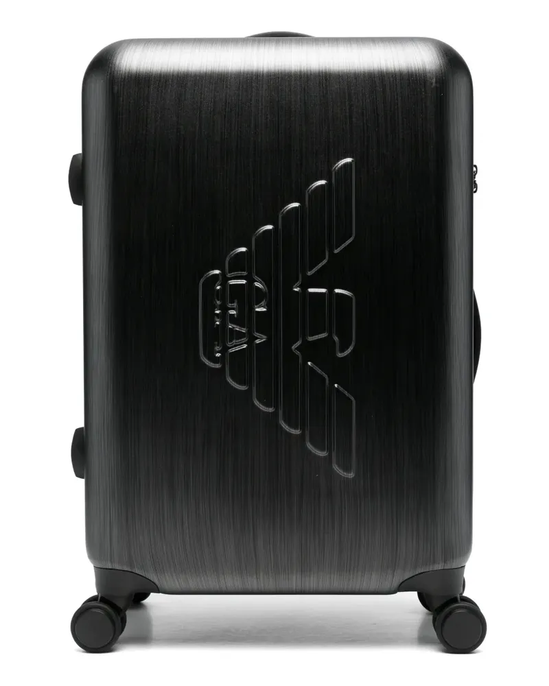Emporio Armani Reisetasche mit Logo - Schwarz Schwarz