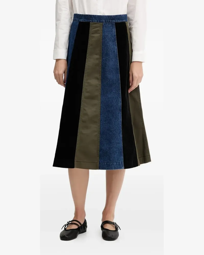 Desigual Rock mit Einsätzen - Schwarz Schwarz