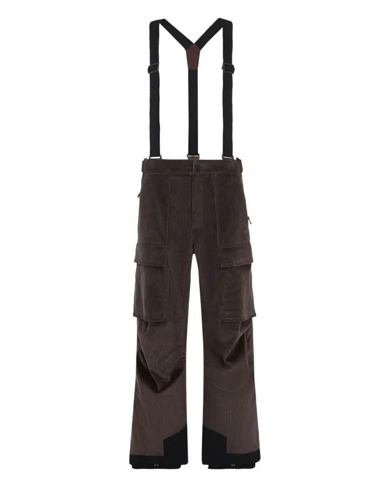 Moncler Skihose aus Cord - Braun Braun