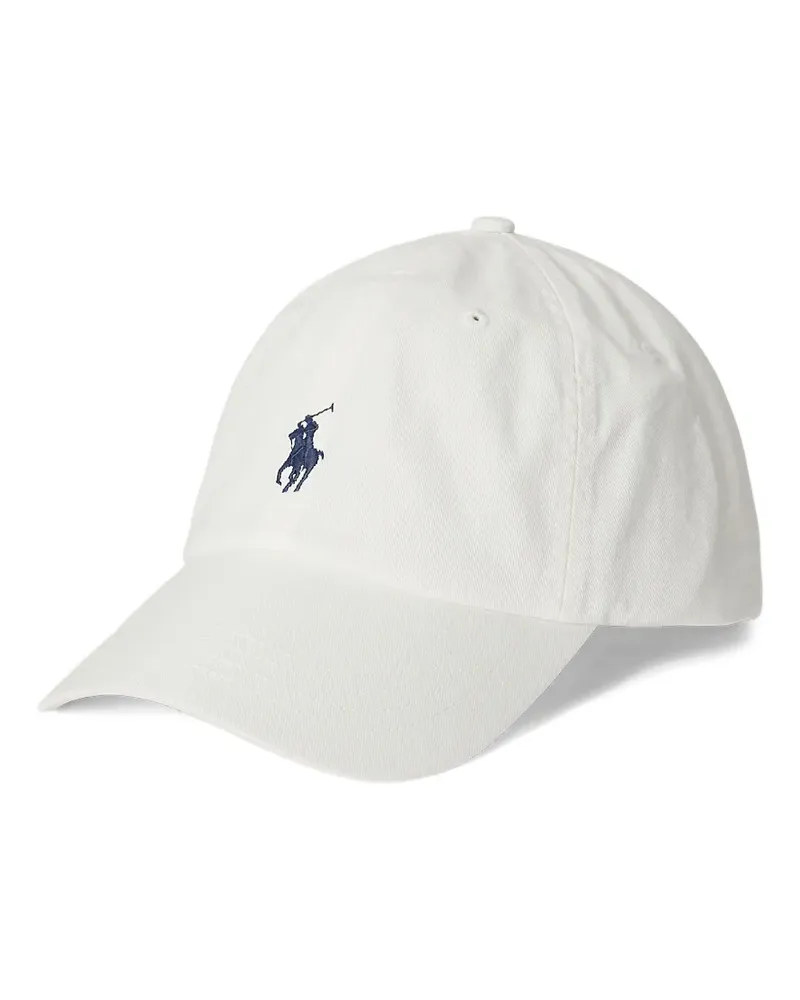 Ralph Lauren Polo Pony Baseballkappe - Weiß Weiß