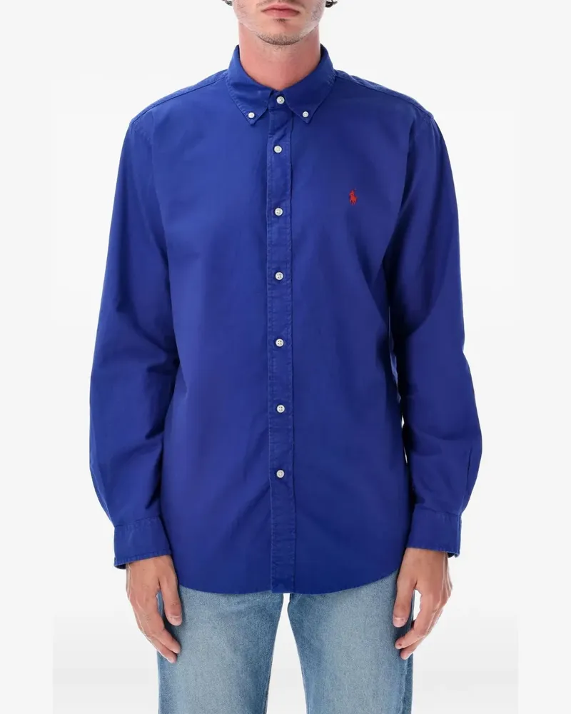 Ralph Lauren Langärmeliges Hemd - Blau Blau