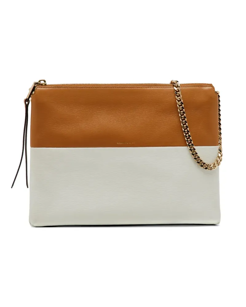 Coach Medium chain-link shoulder bag - Nude Nude